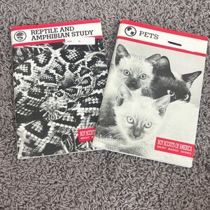 Boy Scouts of America set of 2 merit badge books